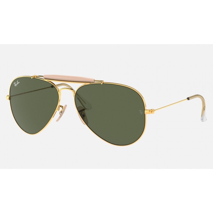 Ray Ban Outdoorsman Ii RB3029 Green Classic G-15 Gold
