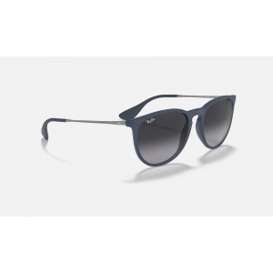 Ray Ban Erika Color Mix RB4171 Gradient And Blue Frame Grey Gradient Lens