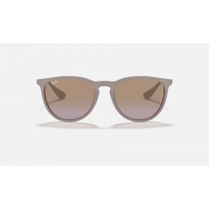 Ray Ban Erika Classic RB4171 Gradient And Brown Frame Brown-Violet Gradient Lens