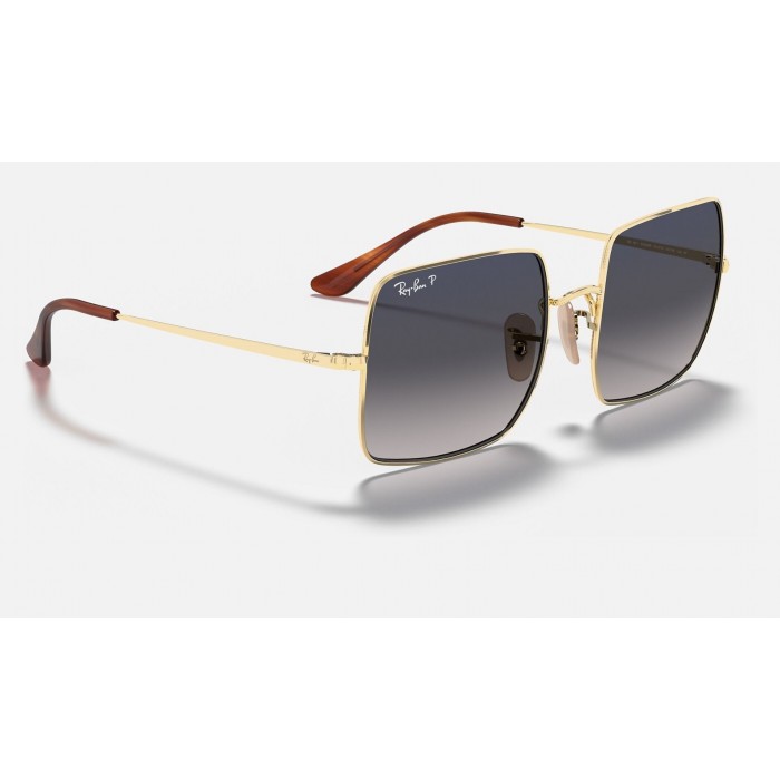 Ray Ban Square Classic RB1971 Grey Gradient Gold