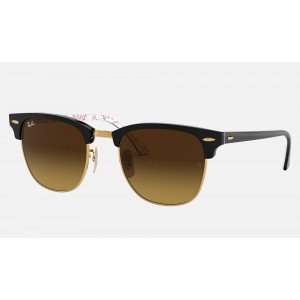Ray Ban Clubmaster Collection RB3016 Brown Gradient Black