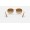 Ray Ban Hexagonal Collection RB3548 Light Brown Gradient Gold