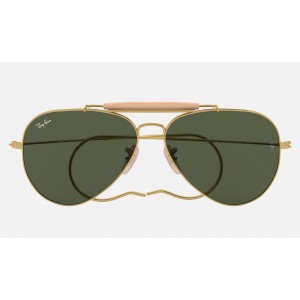 Ray Ban Outdoorsman RB3030 Classic G-15 Gold